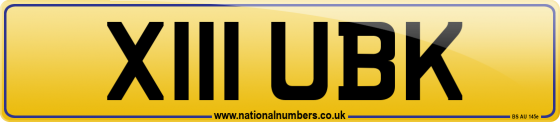X111 UBK