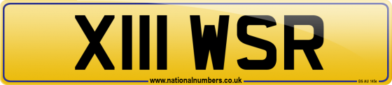 X111 WSR
