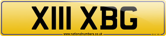 X111 XBG