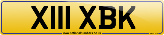 X111 XBK