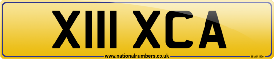 X111 XCA