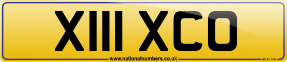 X111 XCO