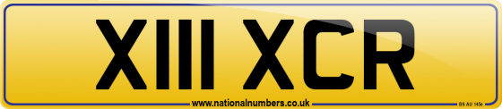 X111 XCR