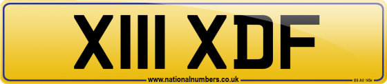 X111 XDF