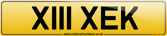 X111 XEK