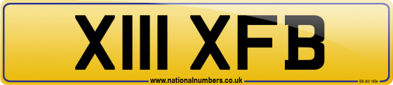 X111 XFB