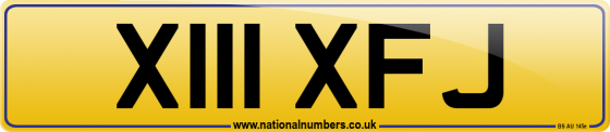 X111 XFJ