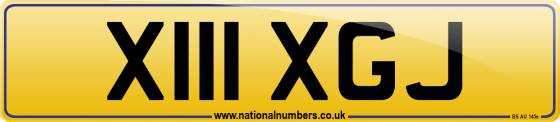 X111 XGJ