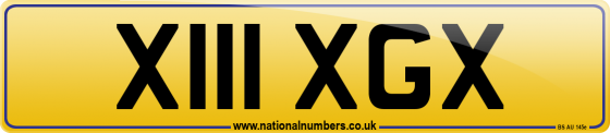 X111 XGX