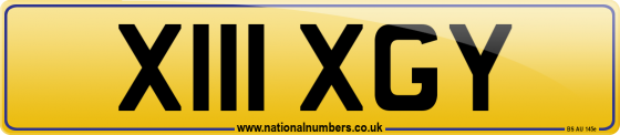 X111 XGY