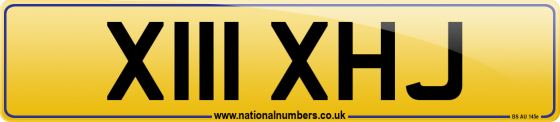 X111 XHJ