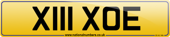 X111 XOE