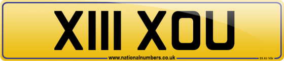 X111 XOU