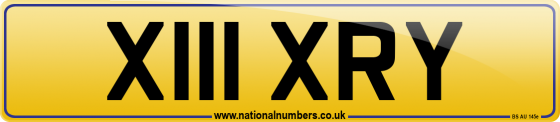 X111 XRY