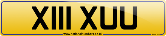X111 XUU