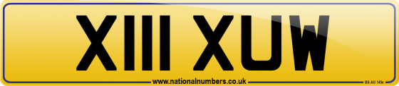X111 XUW