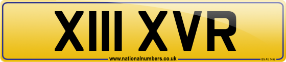 X111 XVR