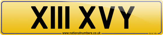 X111 XVY