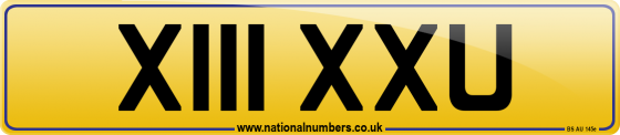 X111 XXU