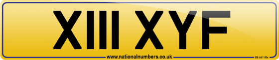 X111 XYF