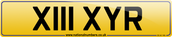 X111 XYR