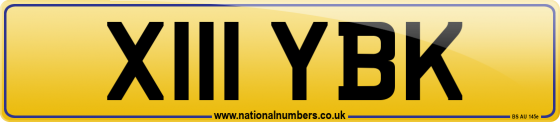 X111 YBK
