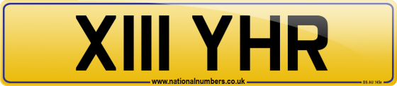 X111 YHR