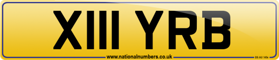 X111 YRB