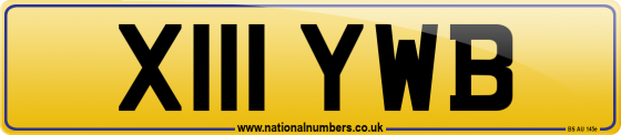 X111 YWB