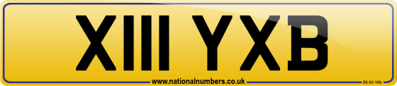X111 YXB
