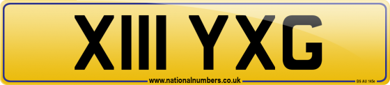 X111 YXG