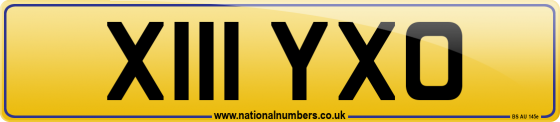 X111 YXO