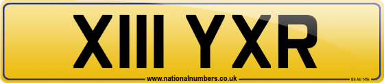 X111 YXR