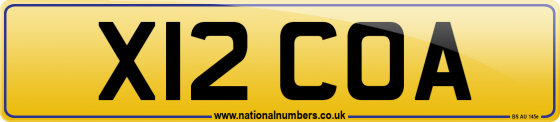 X12 COA