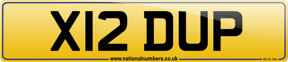 X12 DUP
