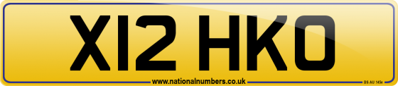 X12 HKO