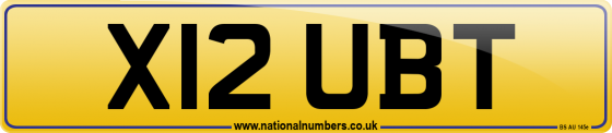 X12 UBT