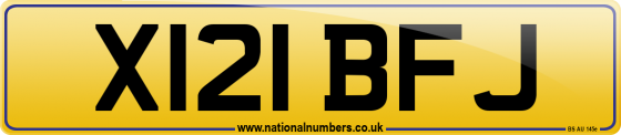 X121 BFJ