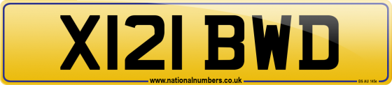 X121 BWD