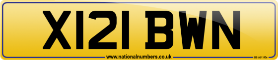 X121 BWN