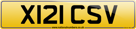 X121 CSV