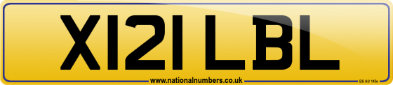 X121 LBL