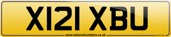X121 XBU