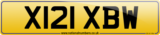 X121 XBW