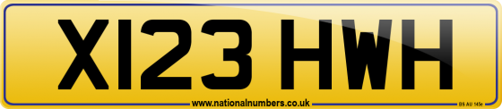 X123 HWH