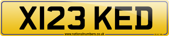 X123 KED