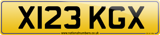 X123 KGX