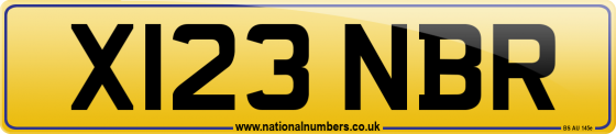 X123 NBR