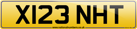 X123 NHT