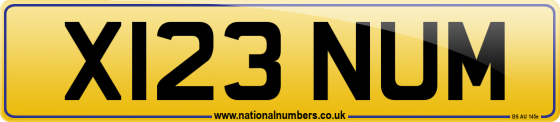 X123 NUM